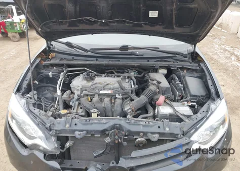 2016 Toyota Corolla Le из США, поврежденный, VIN 2T1BURHE4GC723206